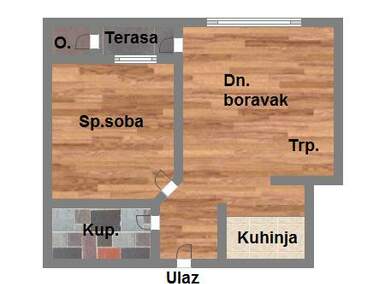 Jednoiposoban stan, Novi Sad, prodaja, 36m2, 91670e, id952874