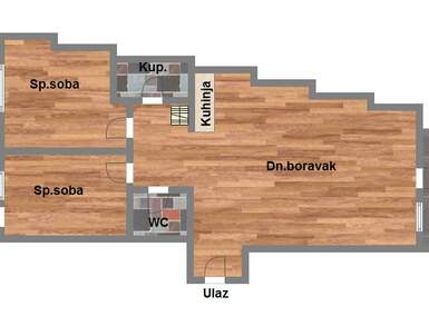 Trosoban stan, Novi Sad, Salajka, prodaja, 66m2, 156580e, id954517
