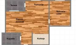 Dvosoban stan, Novi Sad, prodaja, 41m2, 90970e, id955870