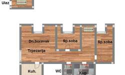 Trosoban stan, Novi Sad, prodaja, 56m2, 104030e, id956489