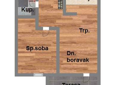 Dvosoban stan, Novi Sad, Klisa, prodaja, 43m2, 71250e, id958117