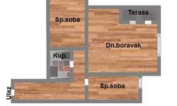 Trosoban stan, Novi Sad, Adice, prodaja, 68m2, 122780e, id958138