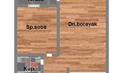 Dvosoban stan, Novi Sad, Adice, prodaja, 42m2, 76400e, id958145