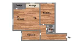 Trosoban stan, Novi Sad, Adice, prodaja, 68m2, 122780e, id958150