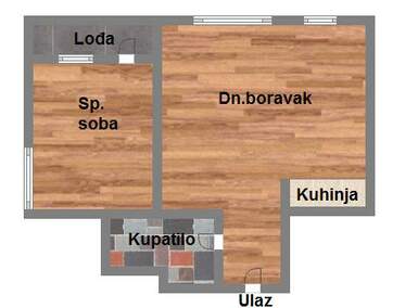 Dvosoban stan, Novi Sad, Bulevar Evrope, prodaja, 49m2, 116900e, id958258