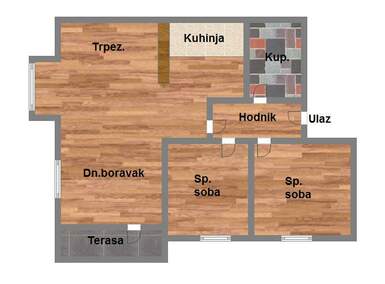Trosoban stan, Novi Sad, Telep, prodaja, 71m2, 161000e, id960228