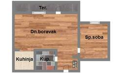 Dvosoban stan, Novi Sad, prodaja, 50m2, 126620e, id964269