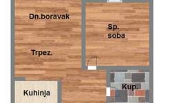 Dvosoban stan, Novi Sad, Novo Naselje, prodaja, 40m2, 90710e, id972506