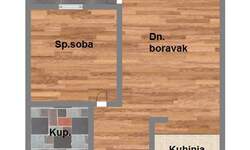 Dvosoban stan, Novi Sad, Novo Naselje, prodaja, 43m2, 96650e, id972523