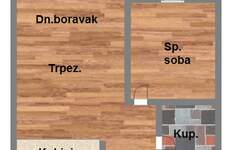 Dvosoban stan, Novi Sad, Novo Naselje, prodaja, 42m2, 94450e, id974634