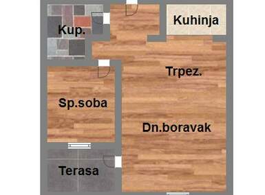 Jednosoban stan, Novi Sad, Novo Naselje, prodaja, 36m2, 81780e, id976106