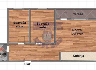 Dvoiposoban stan, Novi Sad, prodaja, 49m2, 121100e, id976896