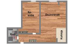 Dvosoban stan, Novi Sad, Telep, prodaja, 46m2, 103100e, id976920
