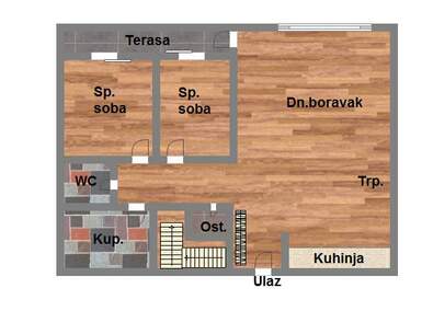 Trosoban stan, Novi Sad, Telep, prodaja, 72m2, 155430e, id976928