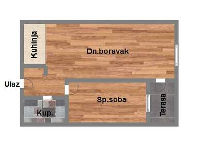 Dvosoban stan, Novi Sad, Telep, prodaja, 41m2, 106630e, id976943