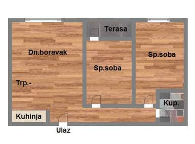 Trosoban stan, Novi Sad, Adice, prodaja, 55m2, 100520e, id977011