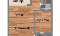 Trosoban stan, Novi Sad, Novo Naselje, prodaja, 57m2, 124140e, id977158