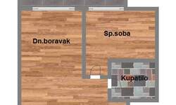 Dvosoban stan, Novi Sad, Petrovaradin, prodaja, 43m2, 92780e, id977252