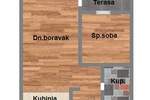Dvosoban stan, Novi Sad, Salajka, prodaja, 43m2, 109040e, id978035