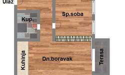 Dvosoban stan, Novi Sad, Salajka, prodaja, 43m2, 107830e, id978041