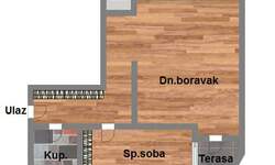 Dvosoban stan, Novi Sad, Salajka, prodaja, 43m2, 107270e, id978042