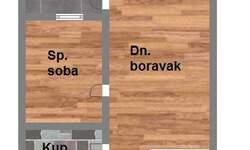 Dvosoban stan, Novi Sad, Novo Naselje, prodaja, 37m2, 86700e, id981302