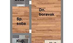 Dvosoban stan, Novi Sad, Novo Naselje, prodaja, 37m2, 86700e, id981830