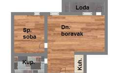 Dvosoban stan, Novi Sad, Novo Naselje, prodaja, 40m2, 91850e, id981834