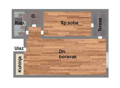 Dvosoban stan, Novi Sad, prodaja, 43m2, 115880e, id982949