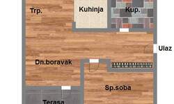 Jednoiposoban stan, Novi Sad, prodaja, 38m2, 72440e, id983587