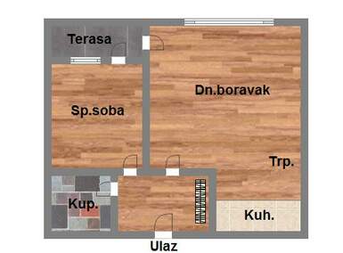 Dvosoban stan, Novi Sad, Sremska Kamenica, prodaja, 39m2, 71060e, id990679