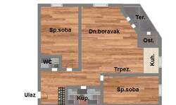 Dvoiposoban stan, Novi Sad, Severni Telep, prodaja, 58m2, 137500e, id990738