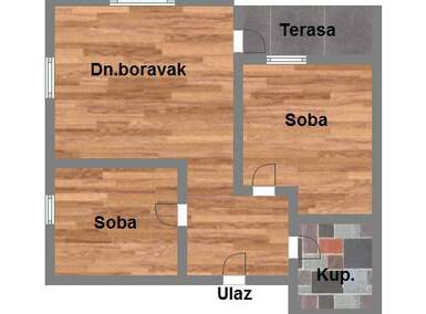 Dvoiposoban stan, Novi Sad, Lipov Gaj, prodaja, 41m2, 68310e, id992441