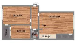 Trosoban stan, Novi Sad, prodaja, 71m2, 129440e, id993935