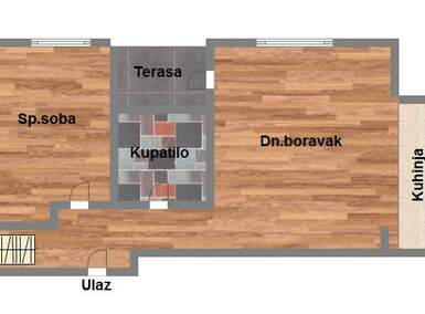 Dvosoban stan, Novi Sad, prodaja, 40m2, 90800e, id995324