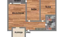 Trosoban stan, Novi Sad, Adice, prodaja, 72m2, 122670e, id995864