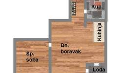 Dvosoban stan, Novi Sad, Podbara, prodaja, 48m2, 114160e, id995906