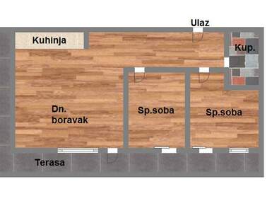Trosoban stan, Novi Sad, Nova Detelinara, prodaja, 76m2, 203340e, id996202