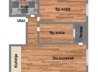 Dvoiposoban stan, Novi Sad, prodaja, 59m2, 85600e, id996992
