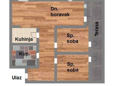 Dvoiposoban stan, Novi Sad, prodaja, 65m2, 126430e, id997868
