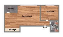 Dvosoban stan, Novi Sad, Adice, prodaja, 40m2, 67810e, id998390