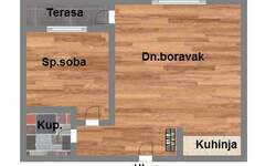 Dvosoban stan, Novi Sad, Bulevar, prodaja, 46m2, 155230e, id998435