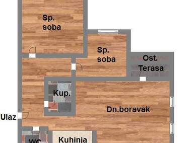 Dvoiposoban stan, Novi Sad, Telep, prodaja, 69m2, 173400e, id1000027