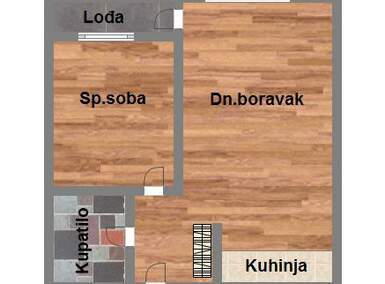 Dvosoban stan, Novi Sad, prodaja, 43m2, 103000e, id1001152