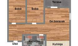 Trosoban stan, Novi Sad, telep, prodaja, 69m2, 160120e, id1003854