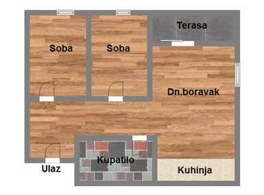 Trosoban stan, Novi Sad, telep, prodaja, 69m2, 160120e, id1003854