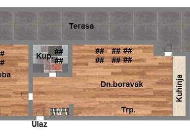 Dvosoban stan, Novi Sad, Podbara, prodaja, 63m2, 150270e, id1006056