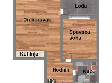 Dvosoban stan, Novi Sad, Bulevar Evrope, prodaja, 42m2, 104500e, id1006983
