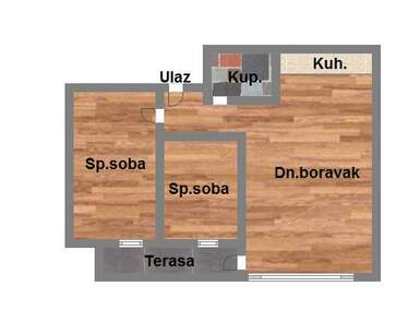 Trosoban stan, Novi Sad, prodaja, 66m2, 147600e, id1008381