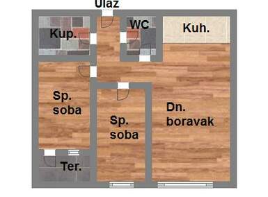 Trosoban stan, Novi Sad, Novo Naselje, prodaja, 66m2, 147600e, id1008399